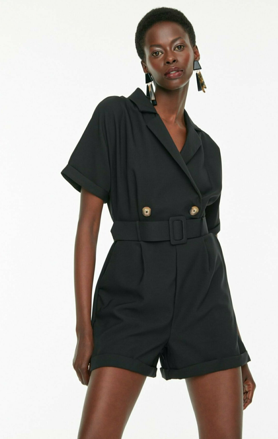 Trendyol Tuta jumpsuit - black/nero - Zalando.it