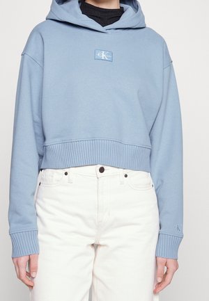 Calvin Klein Jeans Sweat à capuche - light blue