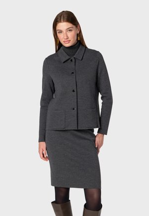 Summer jacket - mottled dark grey