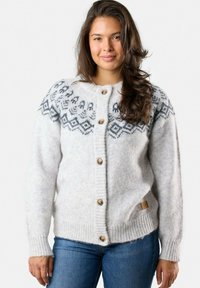 LOFOTEN - Cardigan - lt grey melange