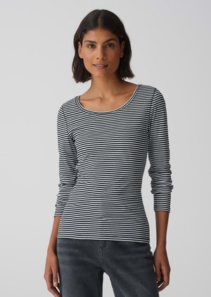 SOMIRA STRIPE - Langarmshirt - black