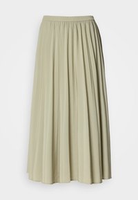SKIRT PLISSEE STYLE ELASTIC WAISTBAND - Veckad kjol - smooth sage