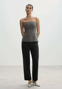Mango Blusa - grey