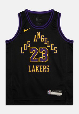 NBA LOS ANGELES LAKERS LEBRON JAMES BOYS CITY EDITION SWINGMAN PLAYER - Maillot NBA - black