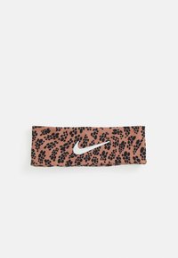 ATHLETIC HEADBAND WIDE - Cache-oreilles - mineral clay/black/white