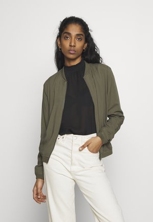 ONLNOVA LIFE JACKET SOLID - Bomber Jacket - grape leaf