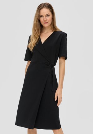 s.Oliver Jerseykleid - schwarz