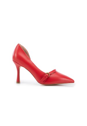 WITTCHEN WOMEN'S COURT SHOES WITH BUCKLE DETAIL - Zapatos altos - red