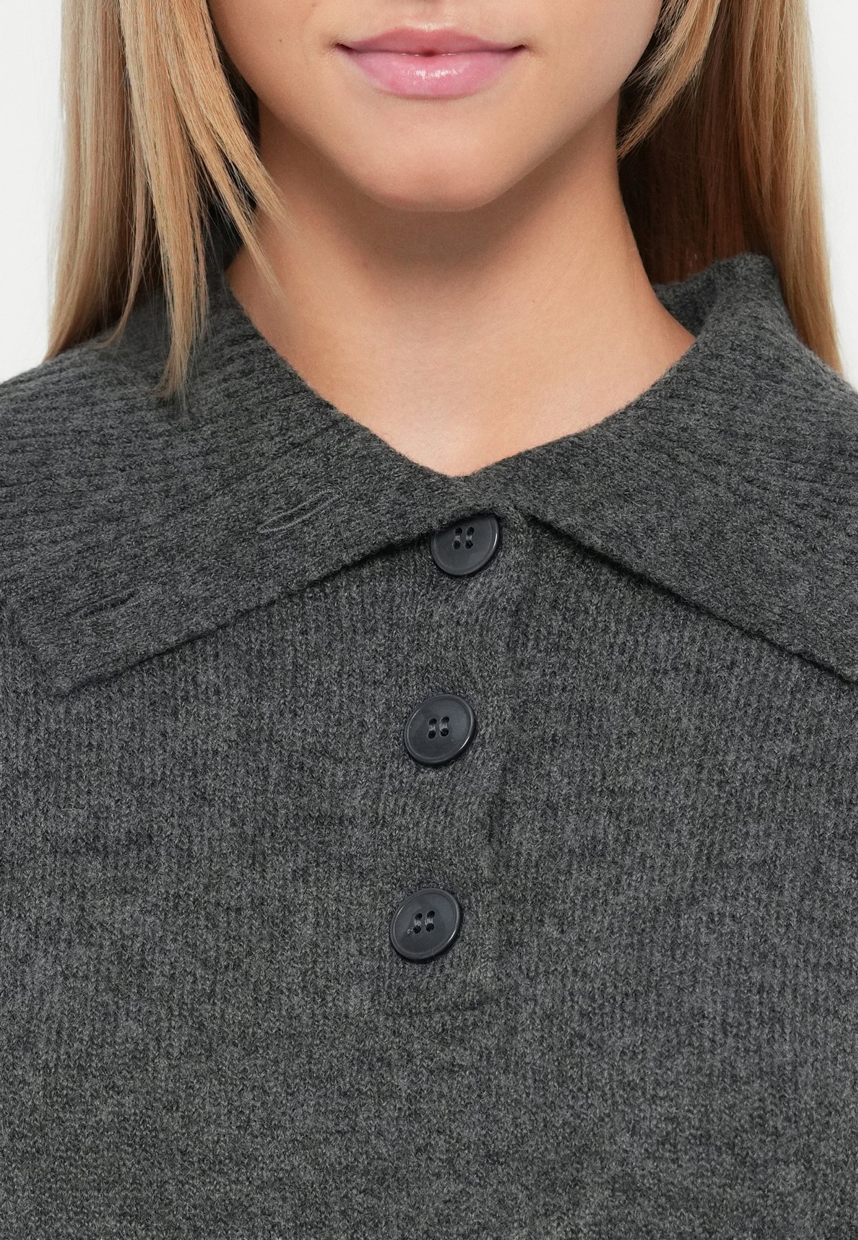 ONLHAZE LIFE BUTTON UP HIGHNECK