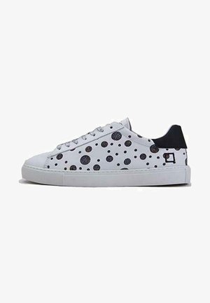 PERFORATED GLITTER - Sneakersy niskie - glitter white