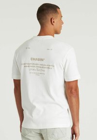CHASIN' DRACO LIGHT - Tričko s potlačou - off-white