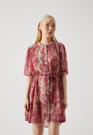 JDYJENIFY LIFE SHIRT DRESS - Marškininė suknelė - oatmeal/rosebud