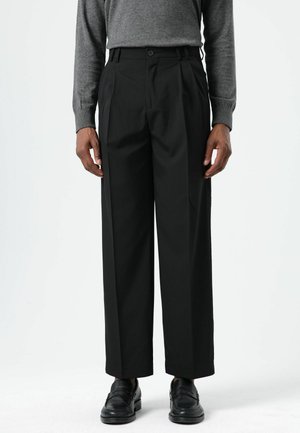 RELAXED FIT - Stoffhose - black