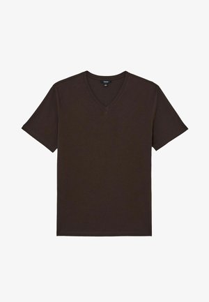 Reiss, T-shirts basic - coco brown