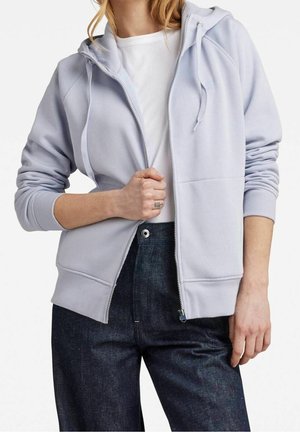 Sudadera con cremallera - light blue