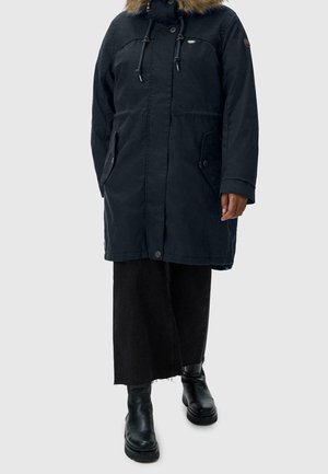 Vinterfrakke - dark-blue denim