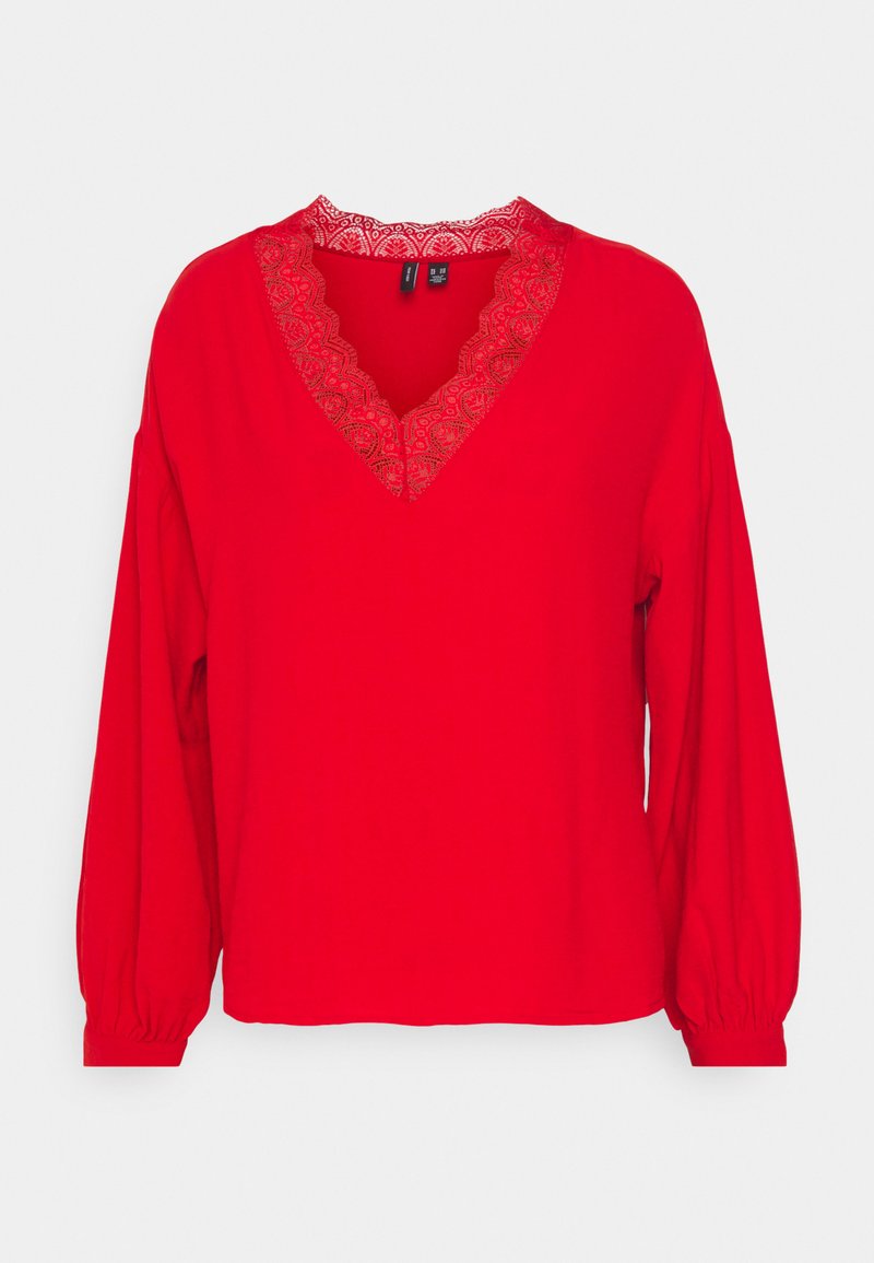 Vero Moda Petite Blouse rood Vero Moda Petite Blouse rood
