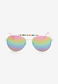 Next REGULAR FIT - Aurinkolasit - pink beaded aviator