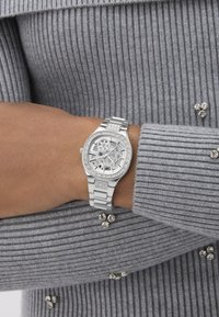 Guess ELECTRA - Rannekello - silver tone