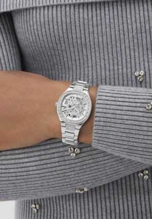 Guess ELECTRA - Käekell - silver tone