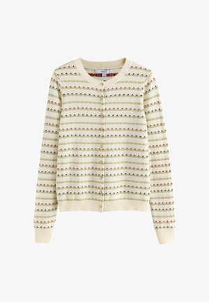 Next, Cardigan - ecru floral