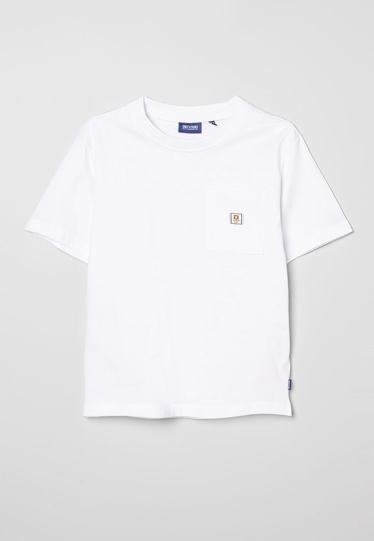 ONLY & SONS junior T-shirt basic wit ONLY & SONS junior T-shirt basic wit