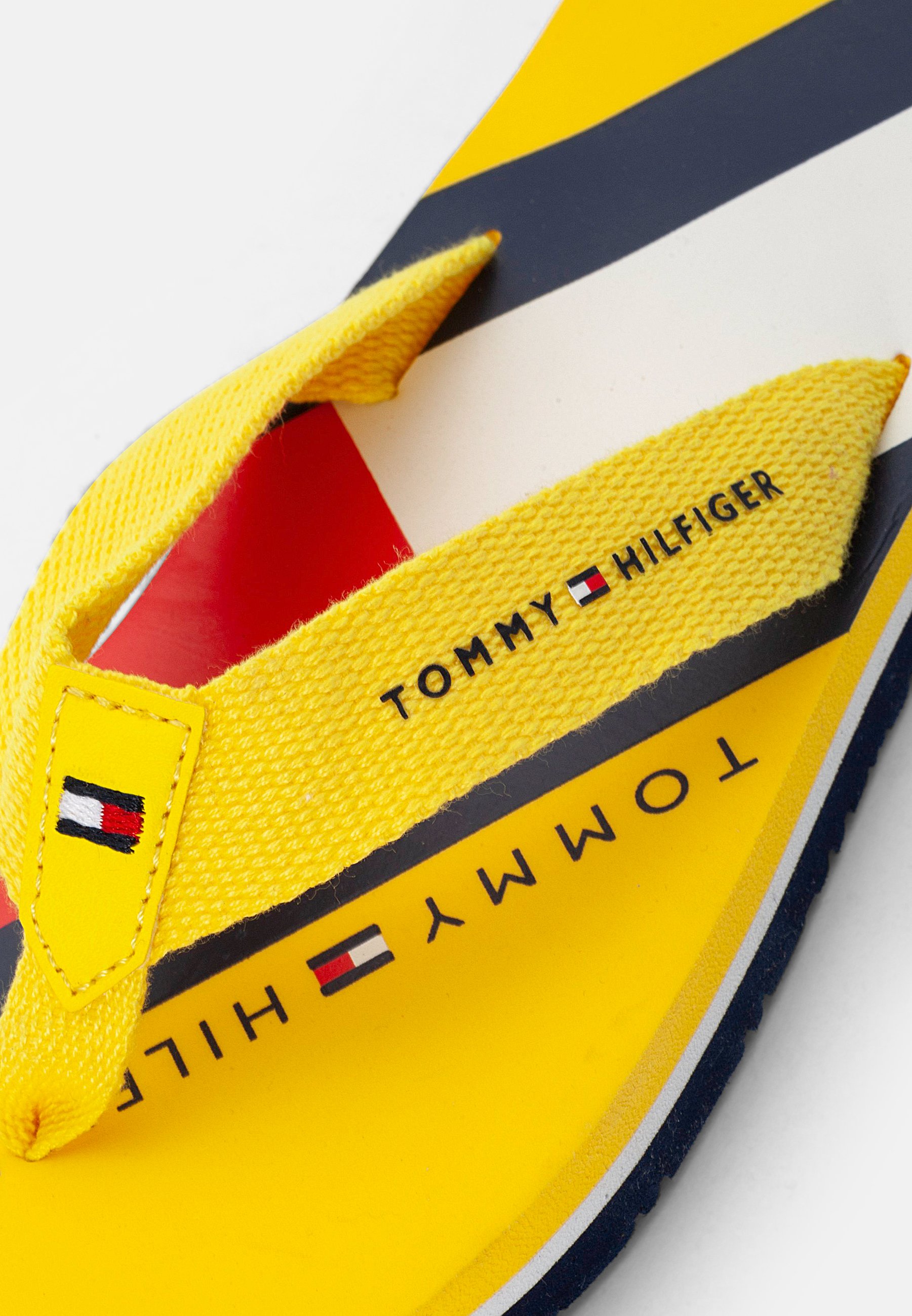 Tommy Hilfiger Chanclas de dedo - yellow/amarillo - Zalando.es