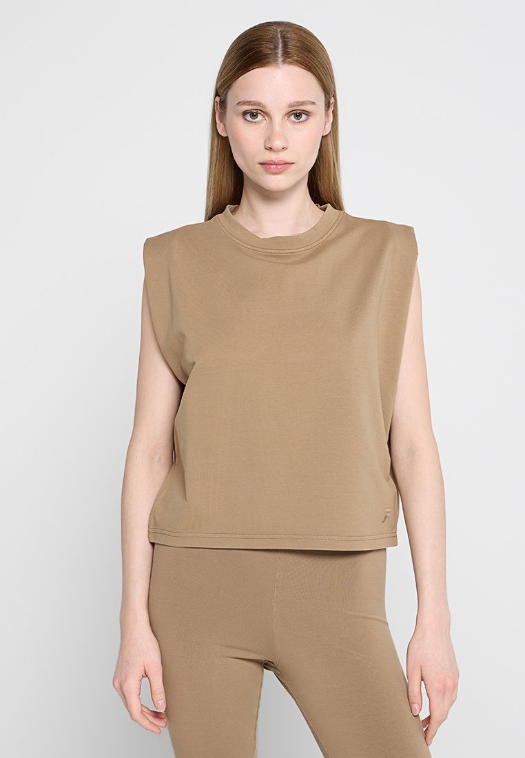 Fila T-shirt basic beige Fila T-shirt basic beige