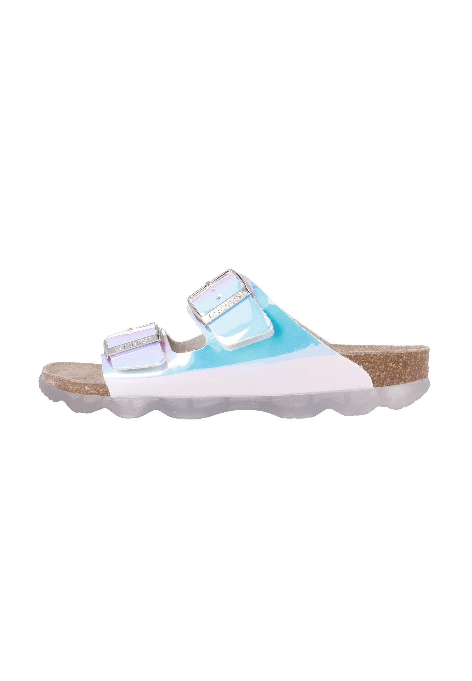 Genuins VINILO - Sandalias planas - blau/azul - Zalando.es