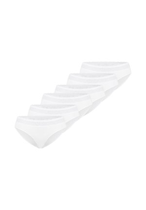 6 PACK - Alushousut - weiß