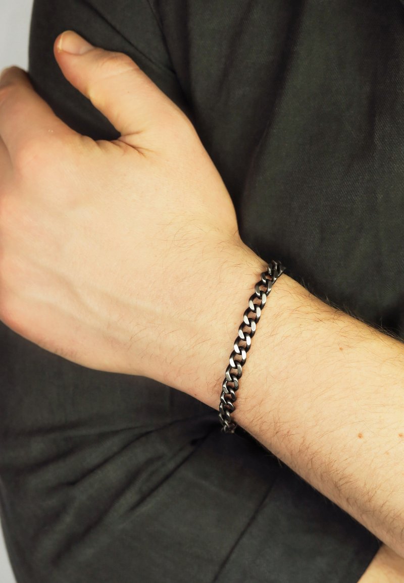 Steelwear Jewerly Bracelet - silberfarben schwarz
