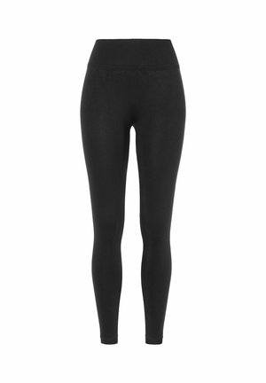 camano, FUNCTION SPORT RIB - Leggings - Hosen - black