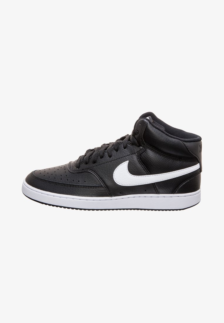 Nike Sportswear COURT VISION - Zapatillas altas - black/white