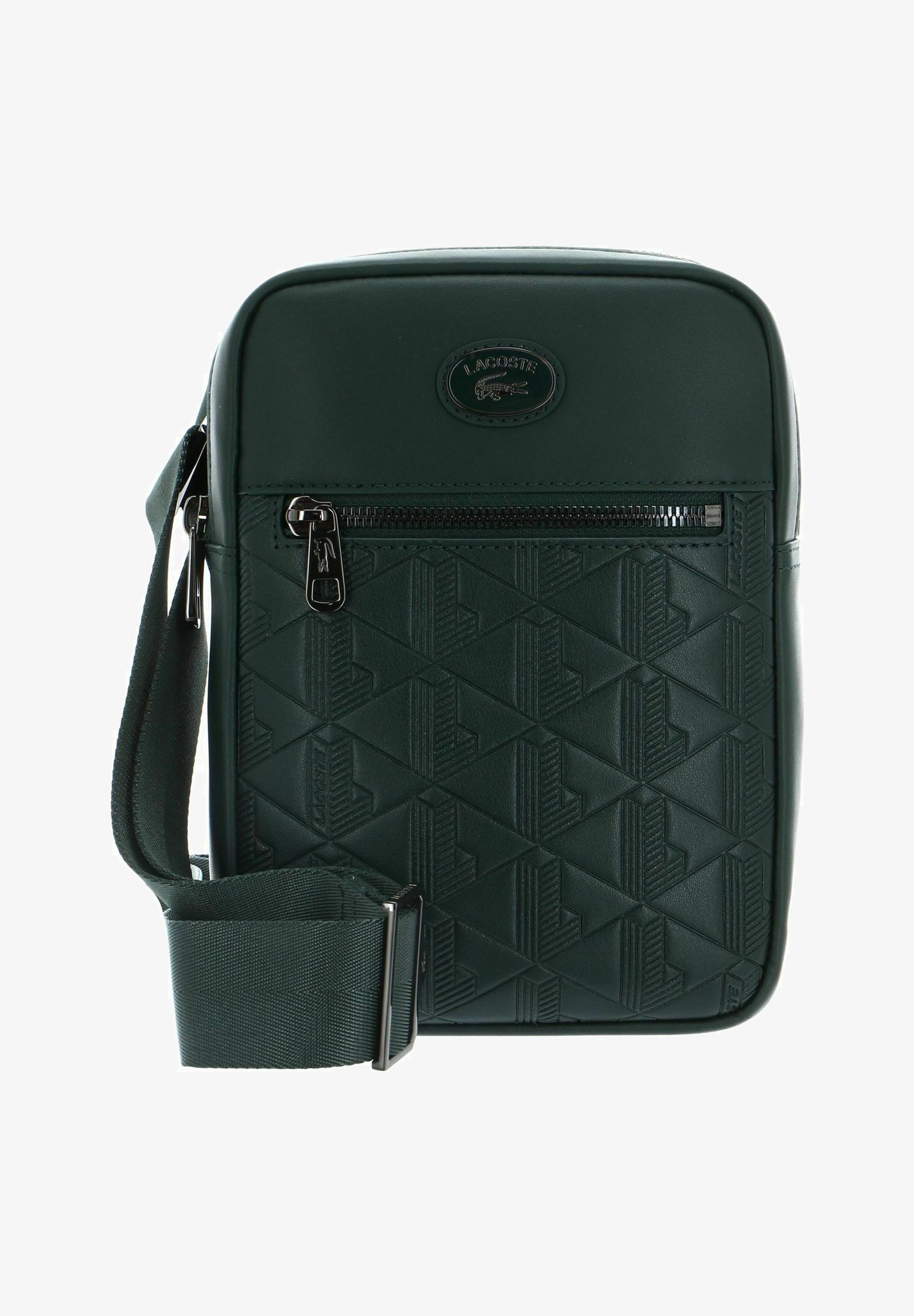 Lacoste NOMOGRAMME Sac bandoulière sinople/vert foncé