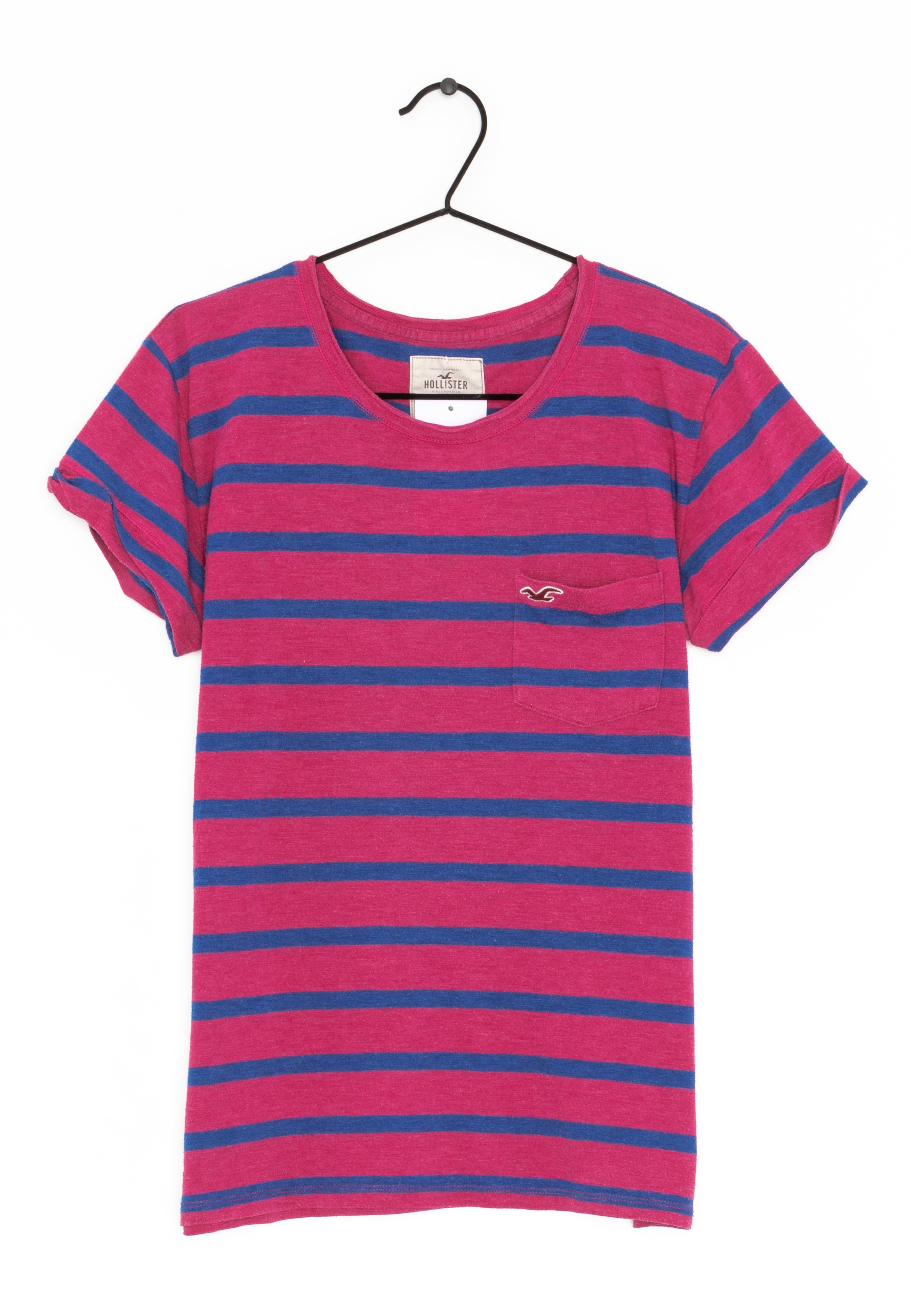 Hollister Co. Print T-shirt - pink 