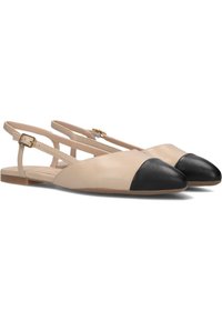 Unisa ASLEY - Slingback ballerina´s - beige