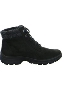 ara SAAS FEE - Bottines à lacets - schwarz