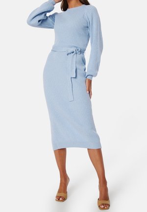 Robe pull - light-blue denim