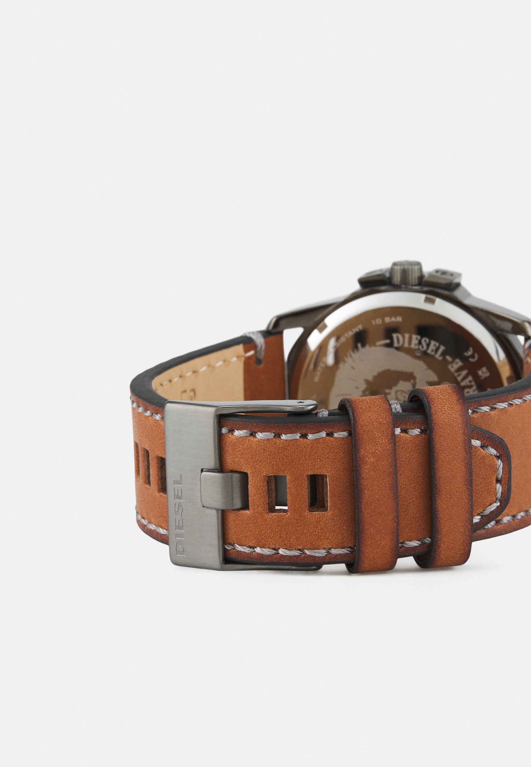 Diesel MASTER CHIEF - Orologio - camel/gunmetal/sabbia - Zalando.it
