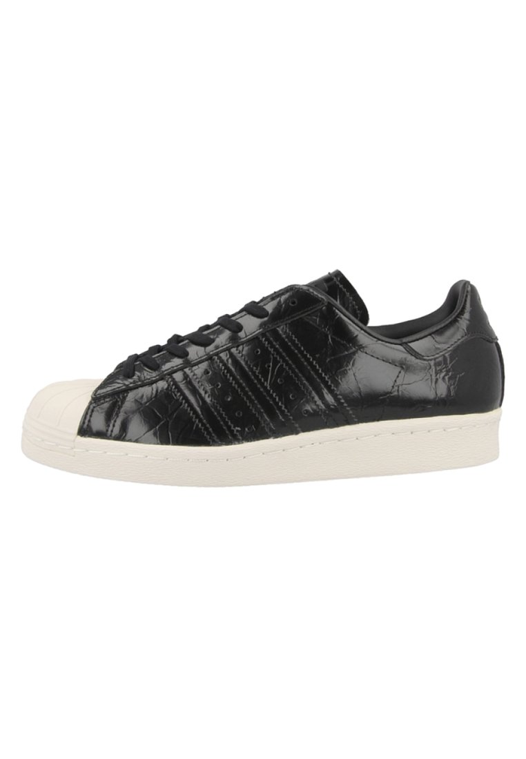 adidas originals superstar trainers black