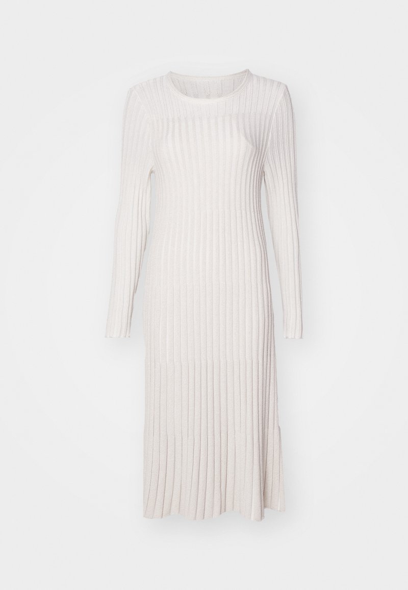 Marc Cain Gebreide jurk wit Marc Cain Gebreide jurk wit