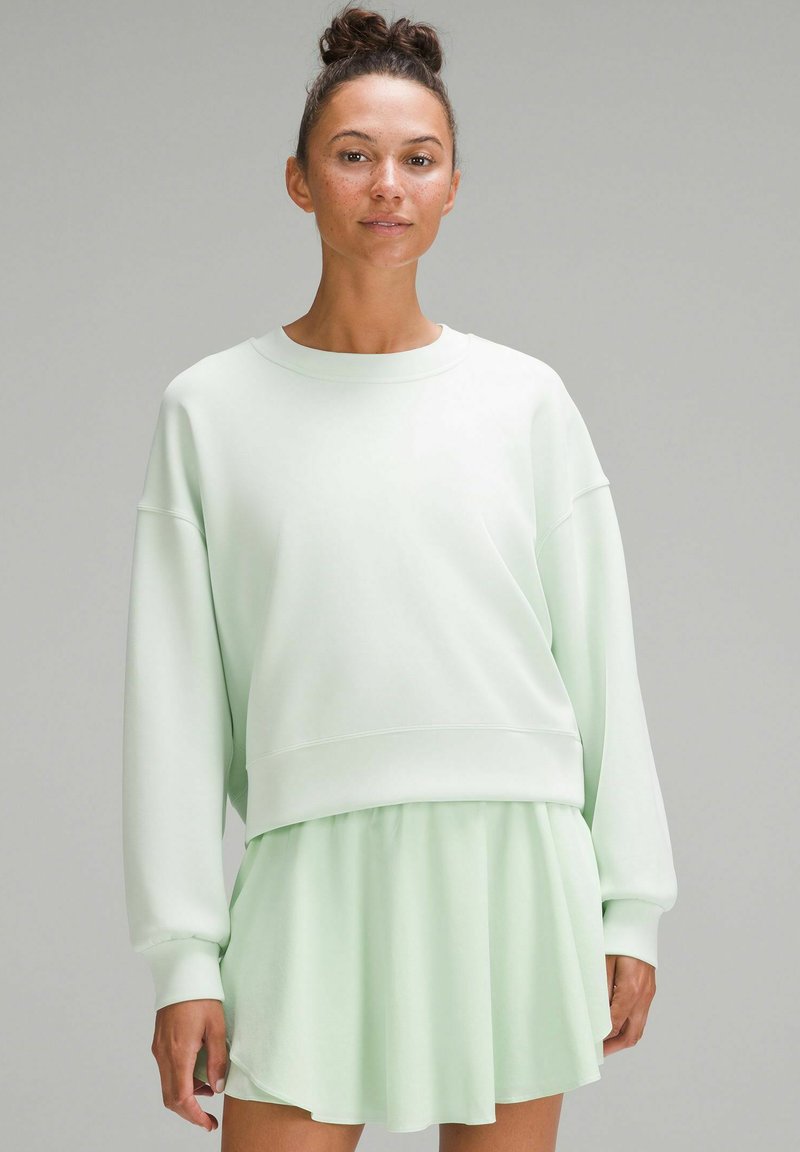 lululemon PERFECTLY OVERSIZED CROPPED CREW Sweatshirt kohlrabi