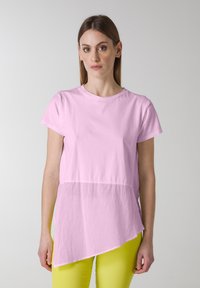 Deha ASYMMETRICAL  - Jednoduché tričko - lilla