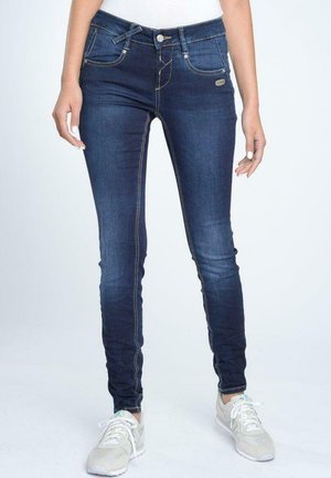 NELE - Jeans Skinny Fit - blue black denim