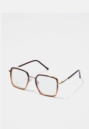 Ochelari protecție calculator - brown/gold-coloured