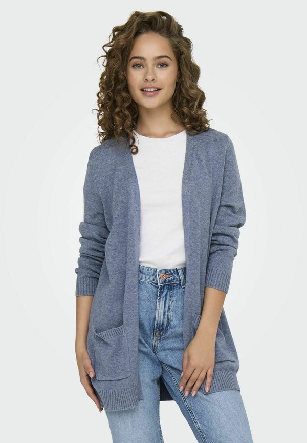 ONLLESLY OPEN  - Strickjacke - vintage indigo