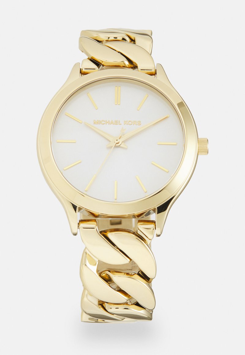 Michael Kors SLIM RUNWAY WATCH Montre Gold coloured dor ZALANDO BE michael-kors-slim-runway-watch-montre-gold-coloured-dor-zalando-be