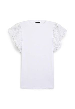 Calliope VOLANT SANGALLO - T-shirt imprimé - bianco ottico