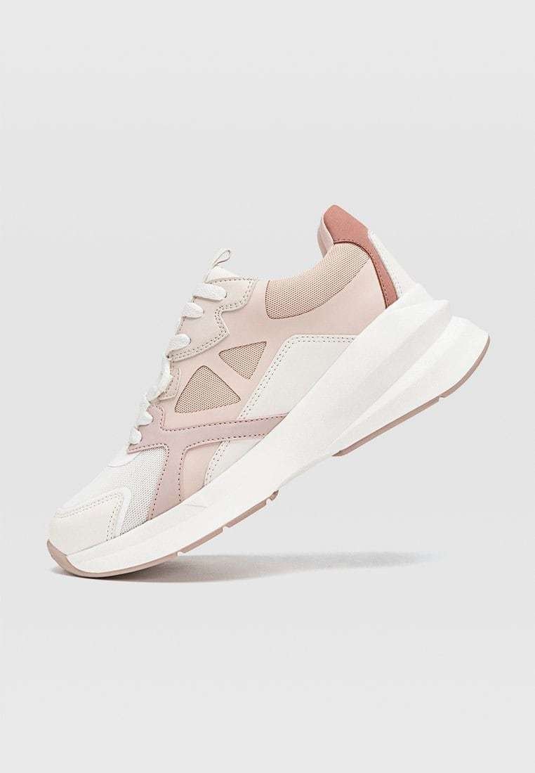 CHUNKY SPORTSCHUH MIT MAXI SOHLE UND VERSCHIEDENEN ELEMENTEN 190 Sneakers nude CHUNKY SPORTSCHUH MIT MAXI SOHLE UND VERSCHIEDENEN ELEMENTEN 190 Sneakers nude