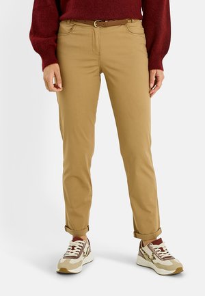 Pantalones chinos - camel